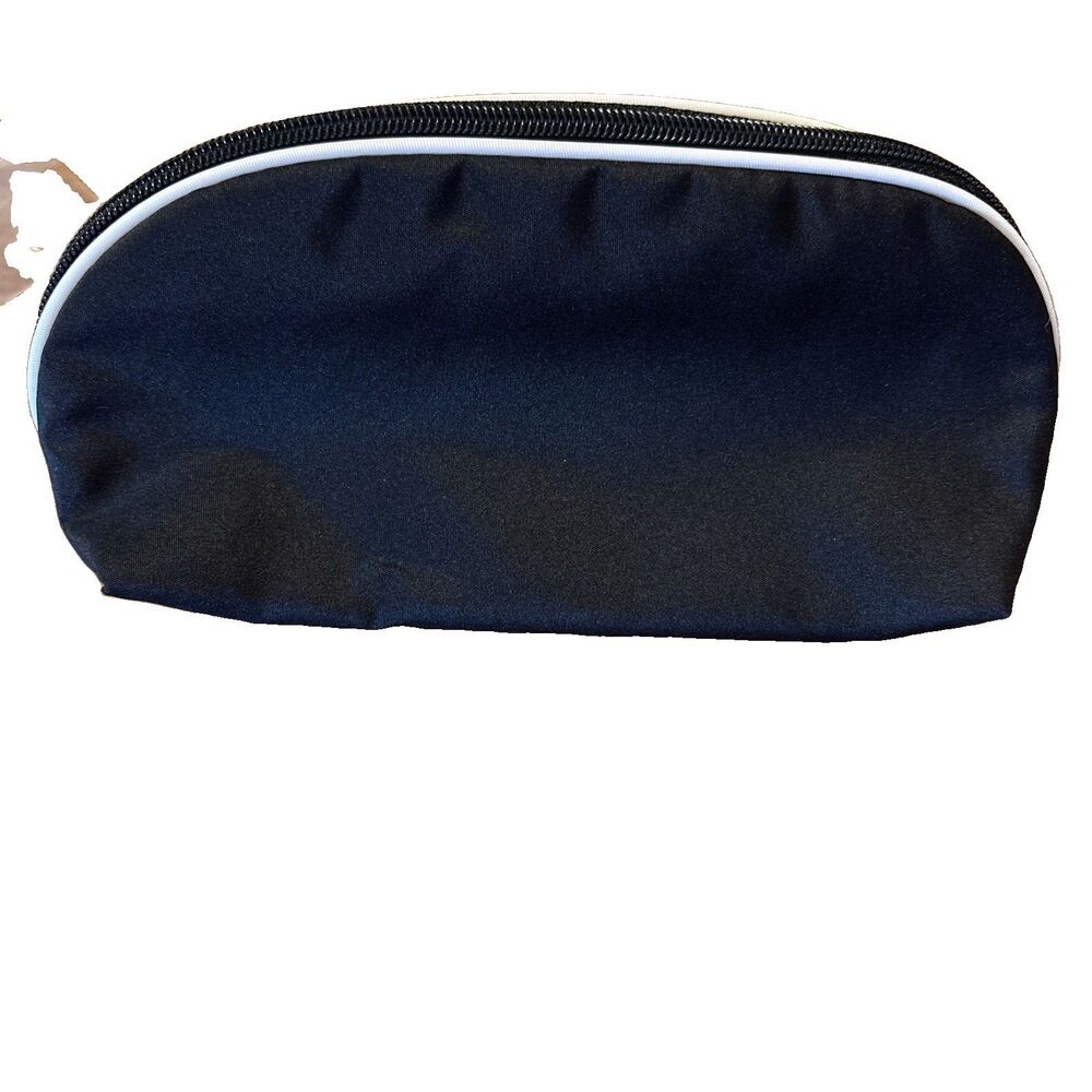 NEW in Package Mary Kay Black Retired Cosmetic Makeup Bag Pouch Zippered 4”